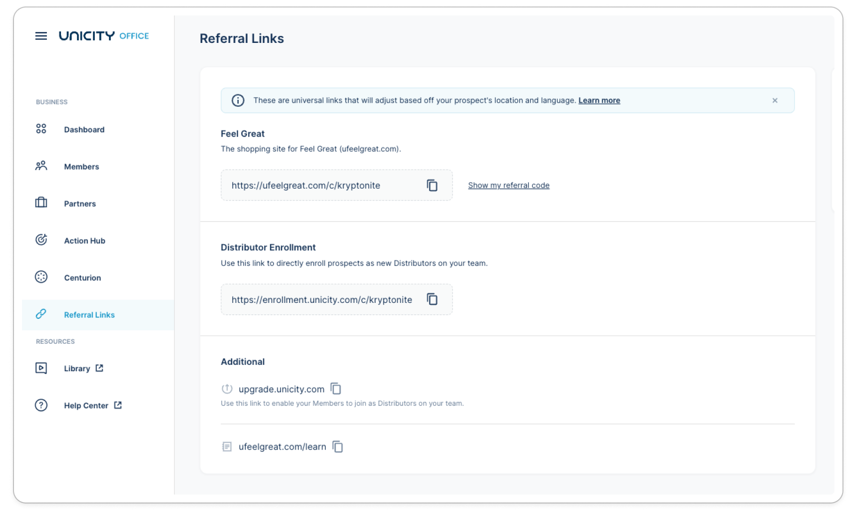 Referral